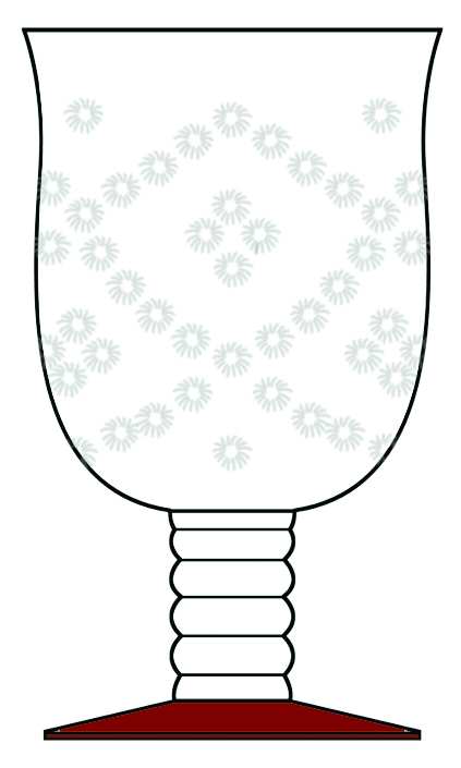 Candlewick Ruby Water Goblet by Seneca-1