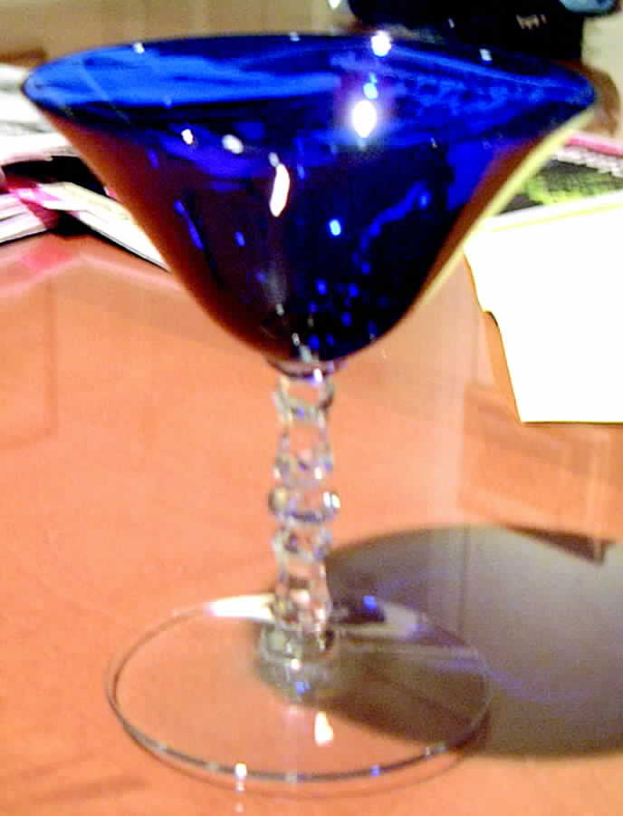 515 Cobalt Blue Champagne/Tall Sherbet by Seneca-1