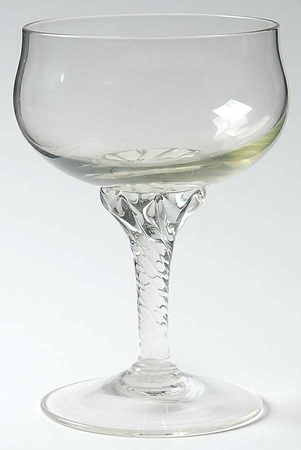 Coronation Citron (Yellow) Champagne/Tall Sherbet by Sasaki-1