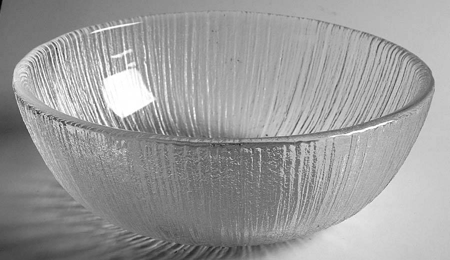 Rain Glass Clear 8" Round Bowl by Sasaki-1