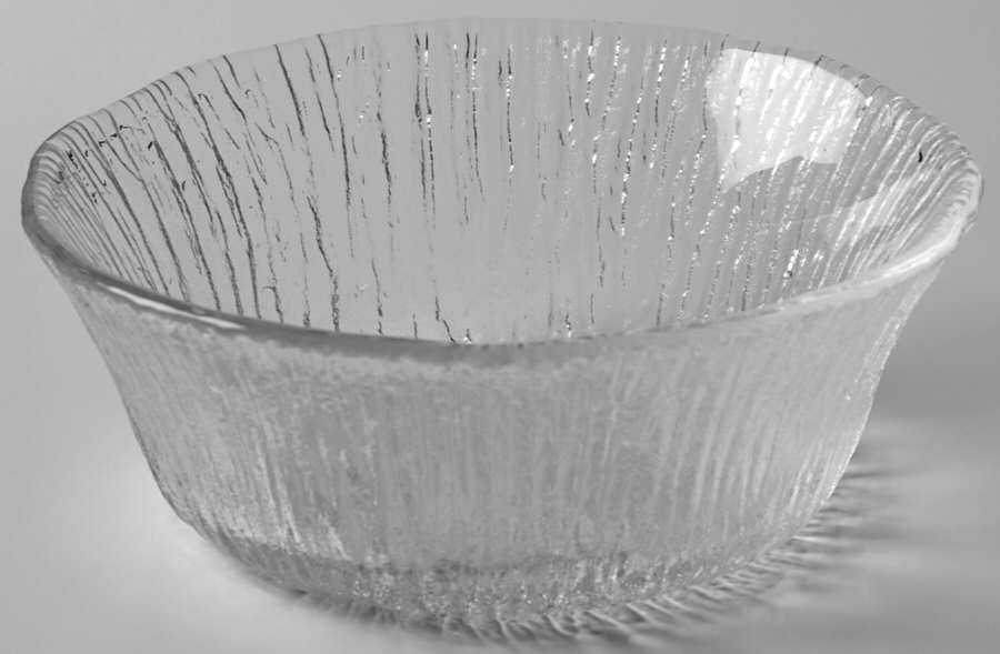 Rain Glass Clear Small Fruit Dessert Bowl by Sasaki-1