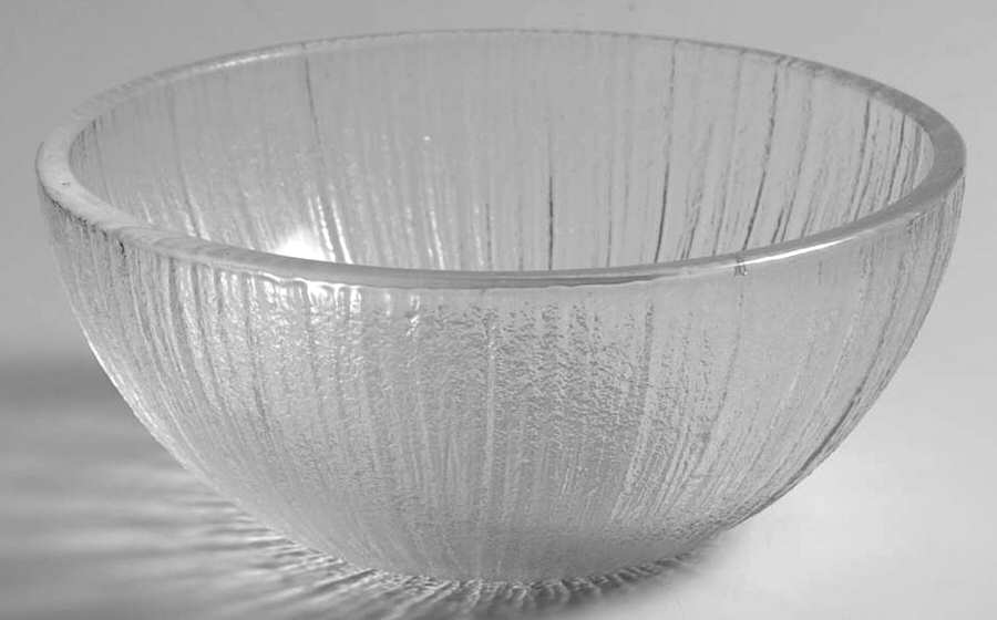 Rain Glass Clear Small Fruit Dessert Bowl by Sasaki-1