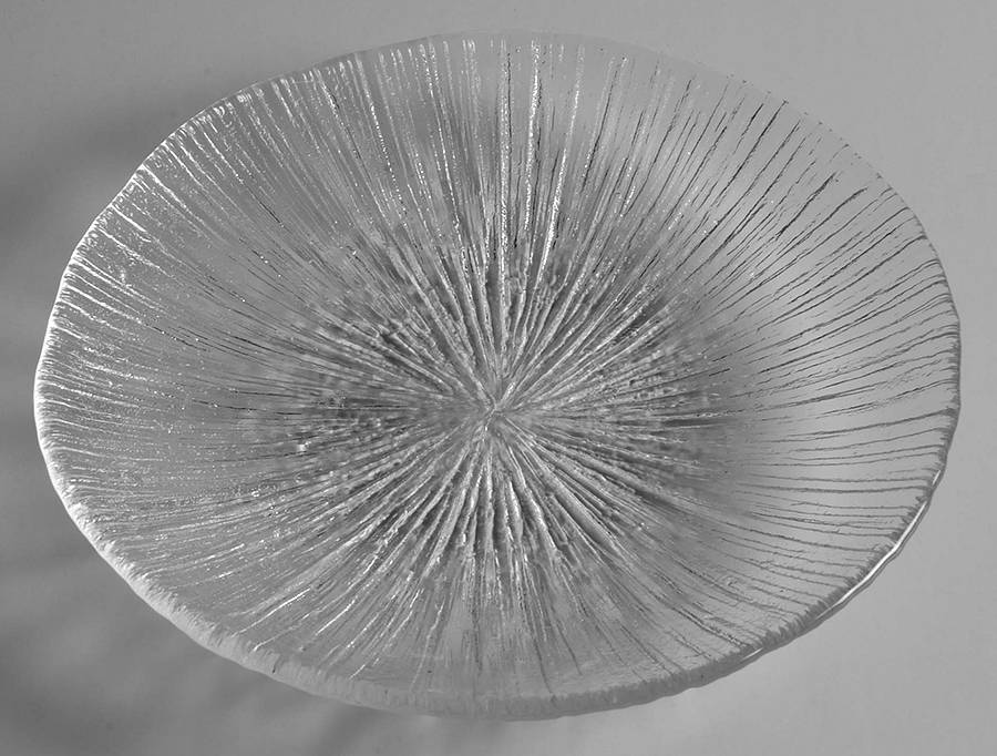 Rain Glass Clear 6" Bread & Butter Plate by Sasaki-1