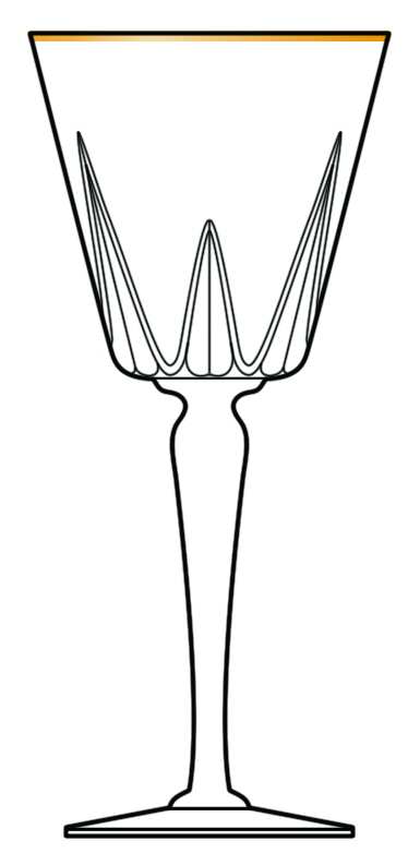 STL19 Water Goblet by St Louis-1