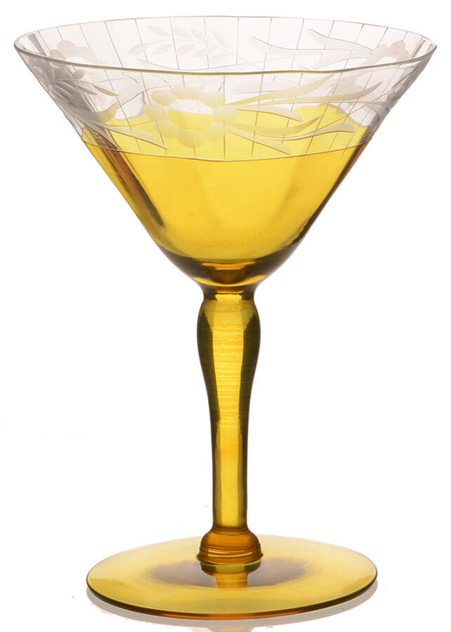 Design 229 Champagne/Tall Sherbet by Sterling Crystal-1
