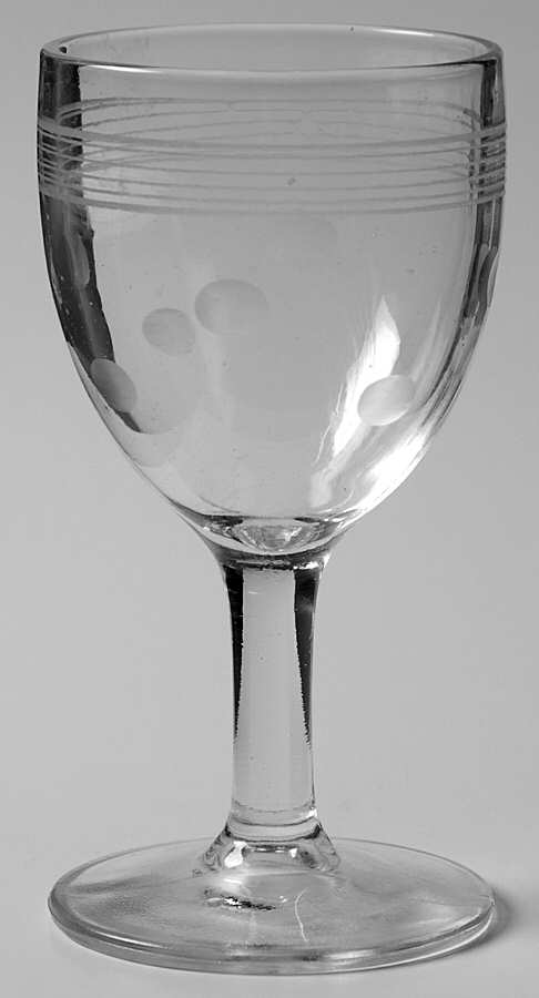 CUT3001 (PLAIN FOOT, SMOOTH STEM) Wine Glass by Standard Glass-1