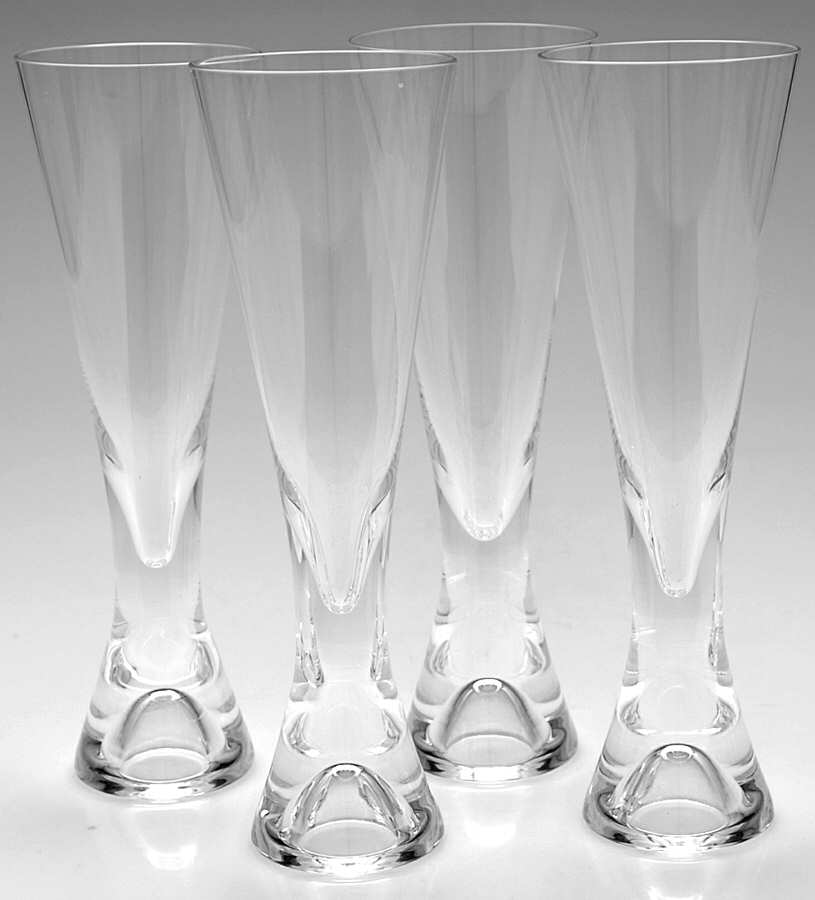 Alviano Clear Beer Glass - Set of 4 by Sasaki-1