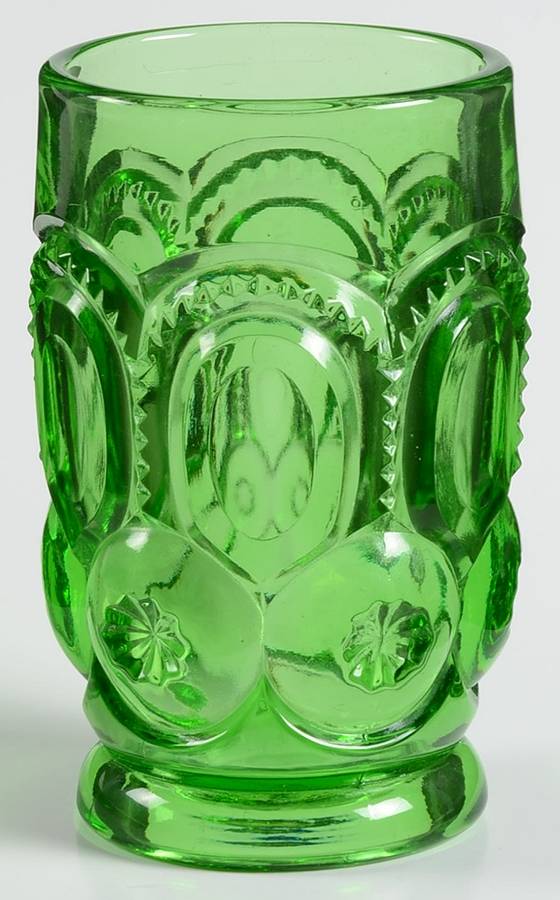 Moon and Star Light Green 11 Oz Flat Tumbler by Smith Glass -1