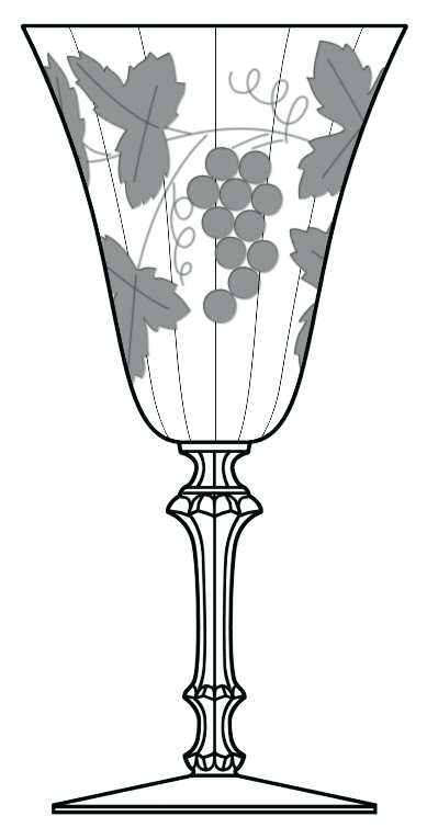 10010-6 Water Goblet by Seneca-1
