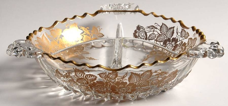 Queens Rose 6" Round 3 Part Relish by Silver City-1