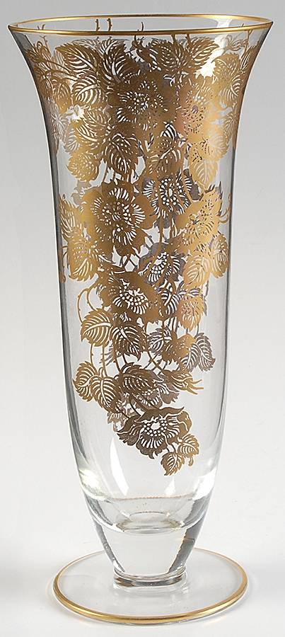 Queens Rose 9" Flower Vase by Silver City-1