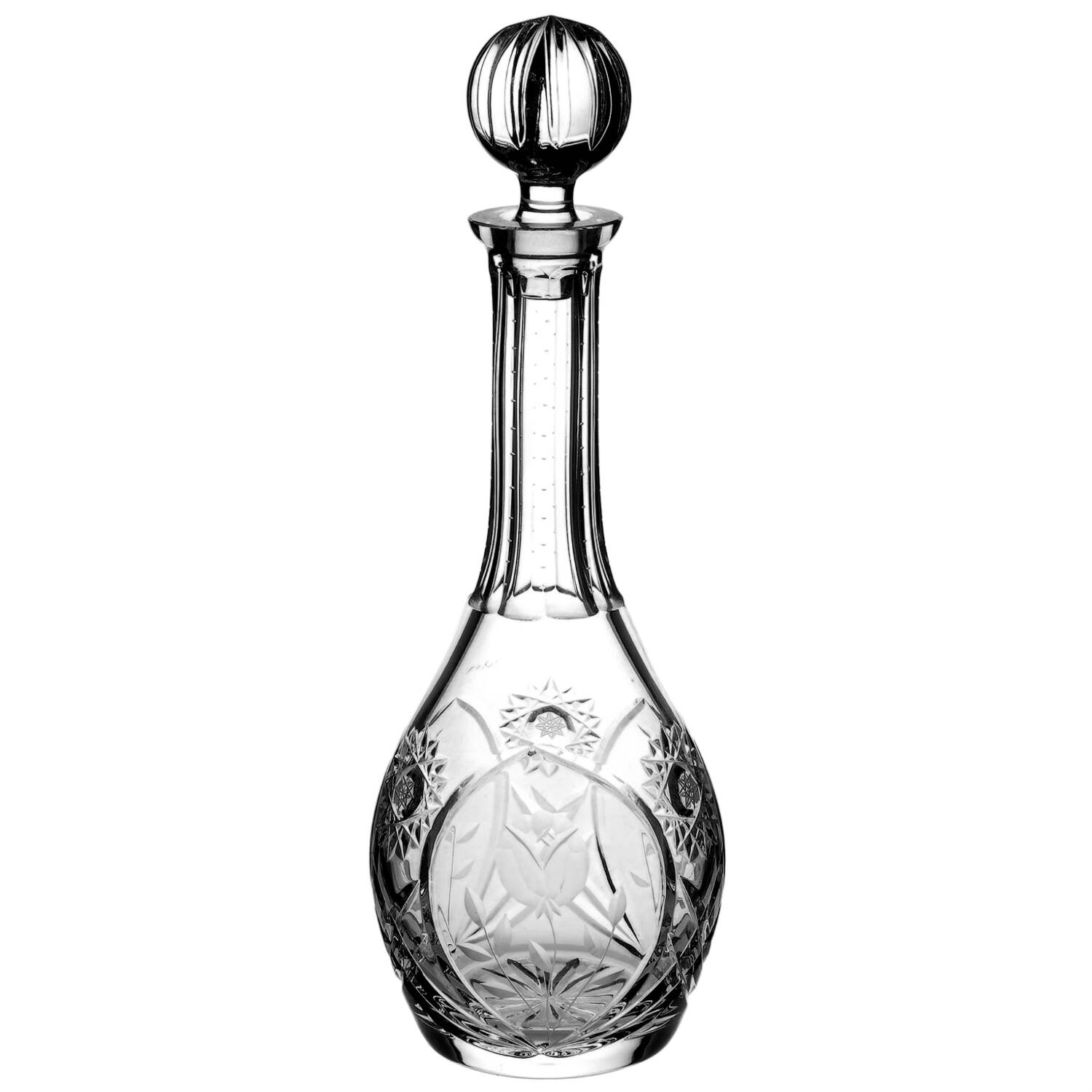 Country Rose Decanter & Stopper by Sears-1