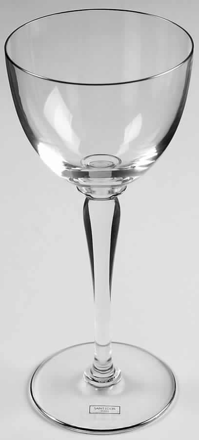Amadeus Platinum Continental Goblet by St Louis-1