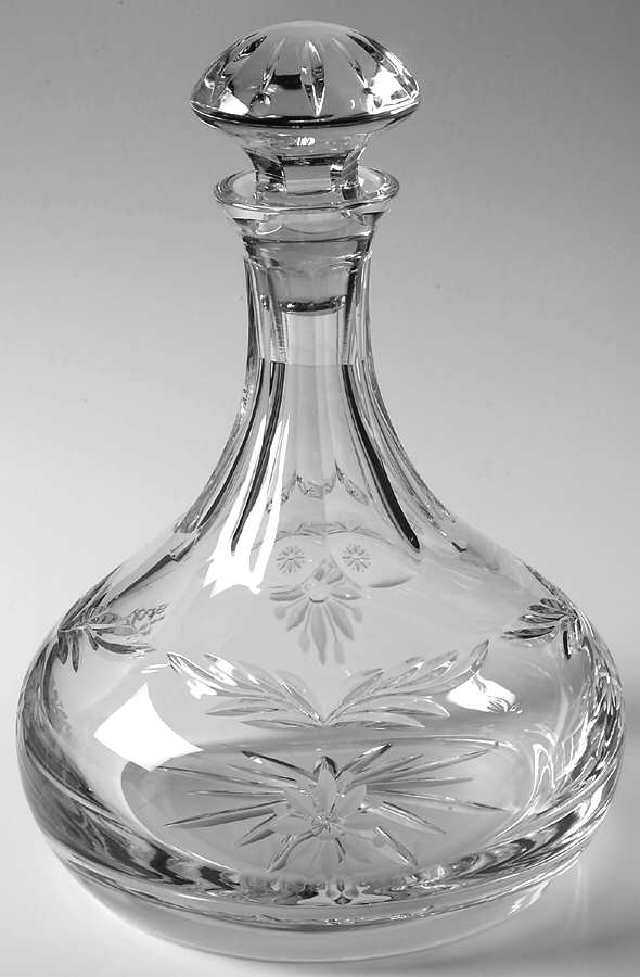 Stafford Flowers Decanter & Stopper by Spode-1