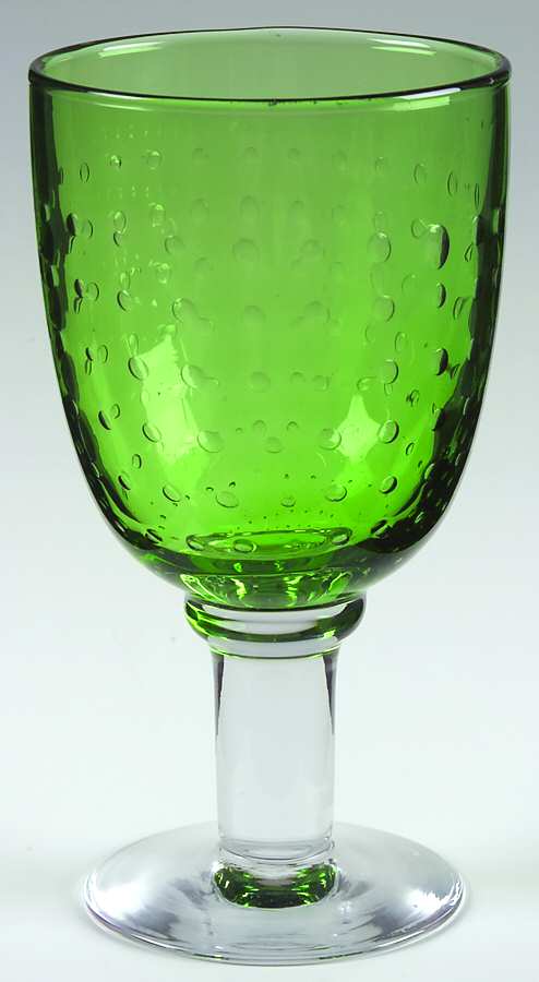 Biscayne Green Water Goblet by Studio Nova-1
