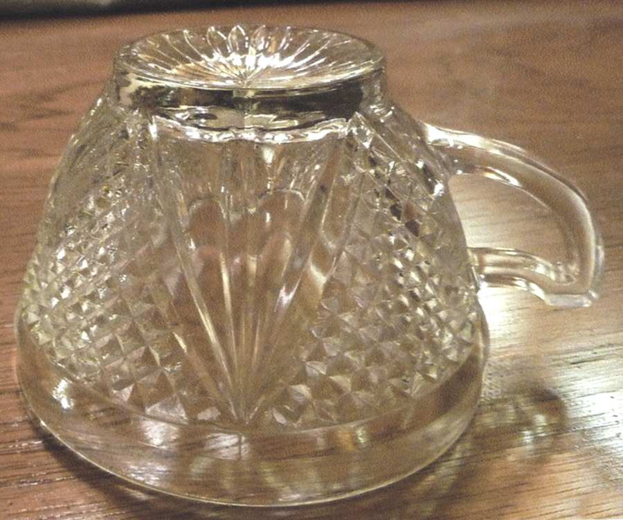 Early American Clear Cup Only by Smith Glass -1