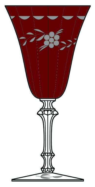 10010-4 Water Goblet by Seneca-1