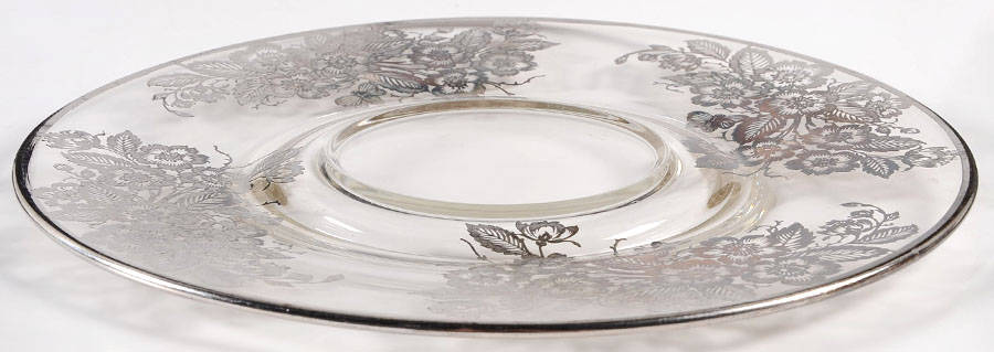 Blossom Time Cheese & Cracker Plate by Silver City-1