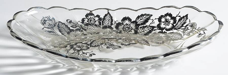 Blossom Time 10" Oval Celery by Silver City-1
