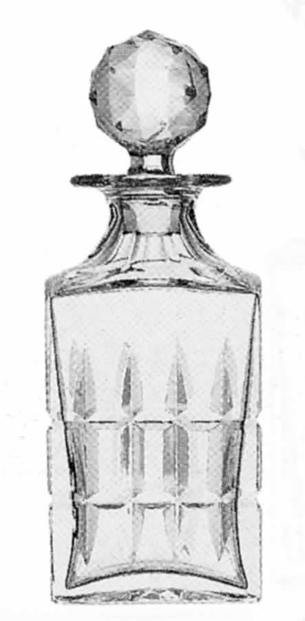 Manhattan Whiskey Decanter & Stopper by St Louis-1