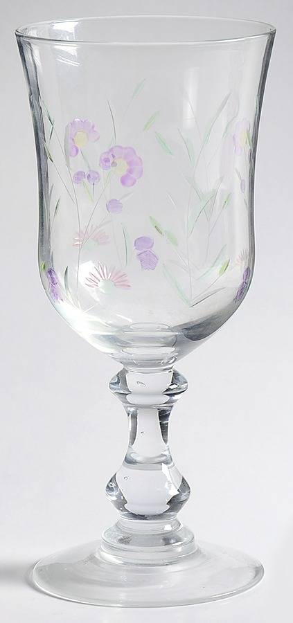 Meadow Lark Water Goblet by Studio Nova-1