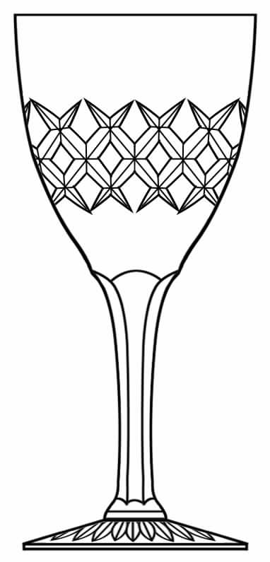 Cut792 Water Goblet by Seneca-1