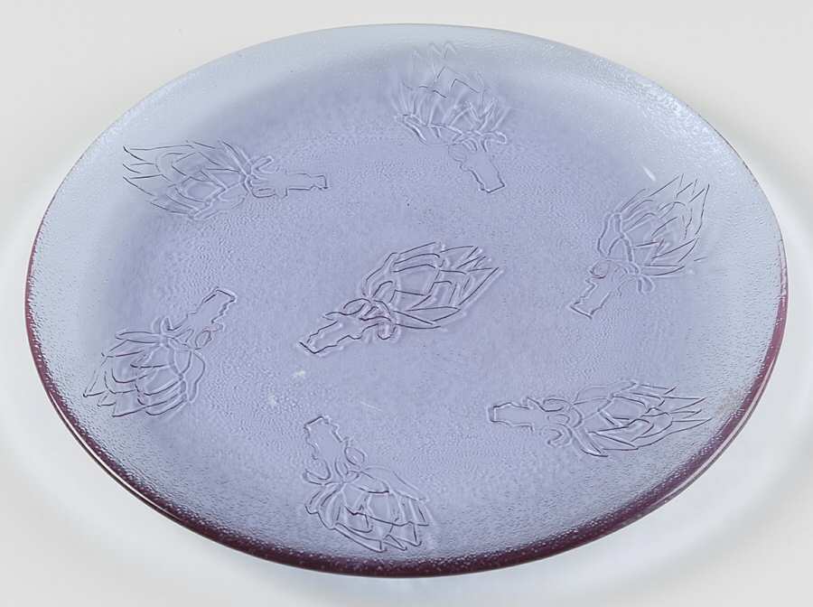 Artichoke Lilac Salad Plate by Studio Nova-1