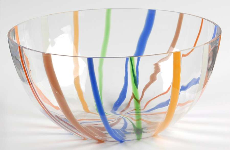 Cabana Stripe 7" Round Bowl by Studio Nova-1