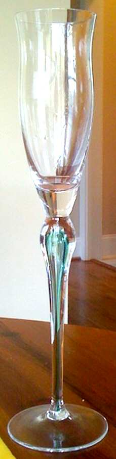 Pomona Light Green Fluted Champagne by Sasaki-1