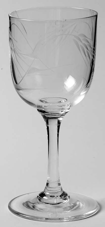 Wheat (Smooth Stem) Cordial Glass by Sasaki-1
