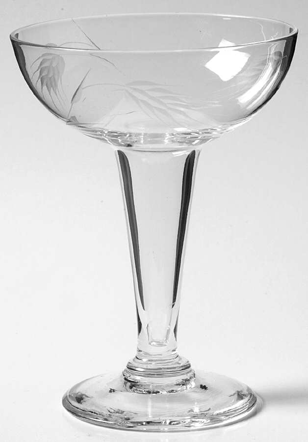 Wheat (Smooth Stem) Tall Hollow Stem Champagne by Sasaki-1