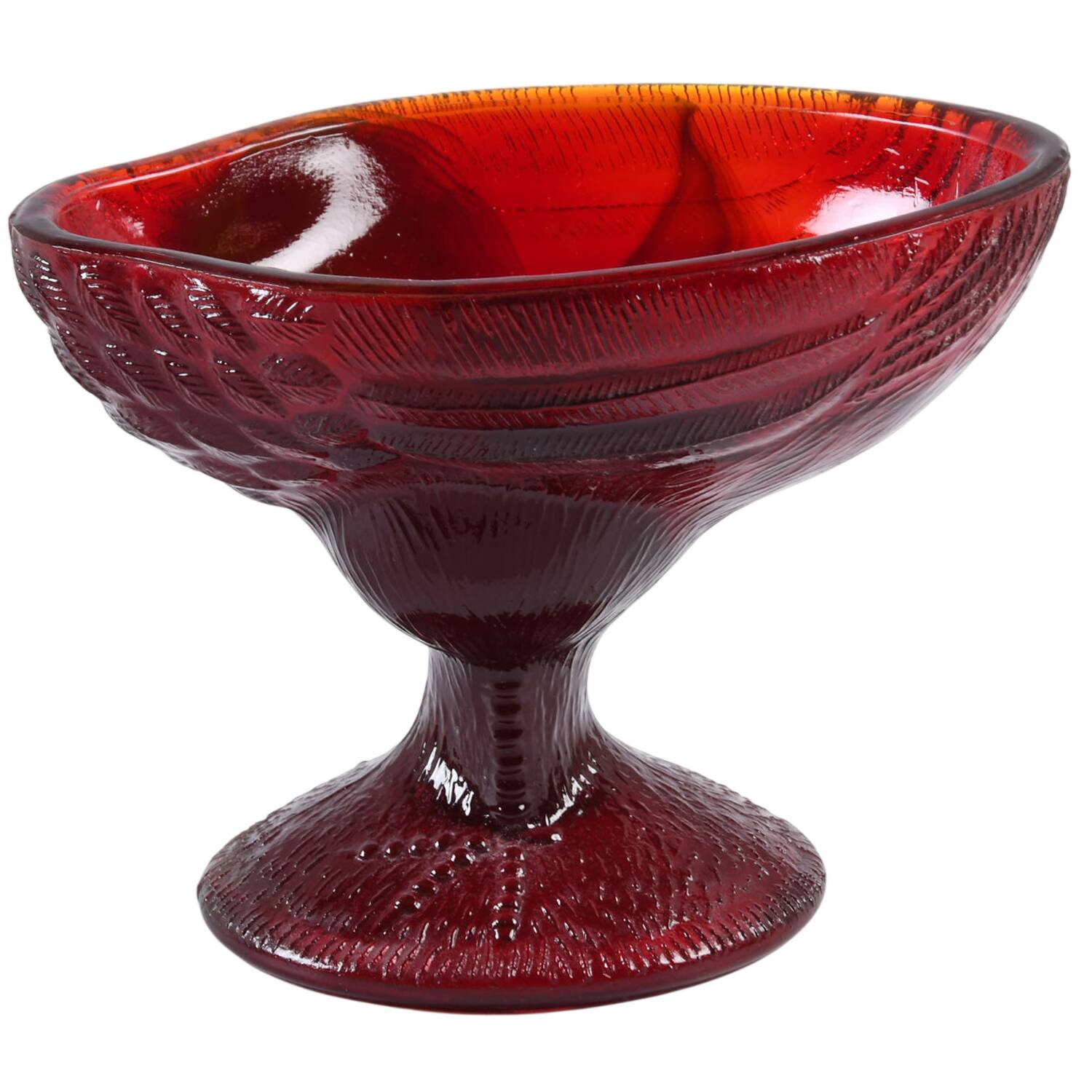 Animals & Figurines #SR-1 Standing Rooster No Lid by Smith Glass -1
