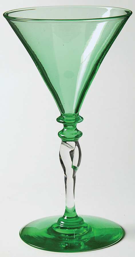 5154 Pomona Green Wine Glass by Steuben-1