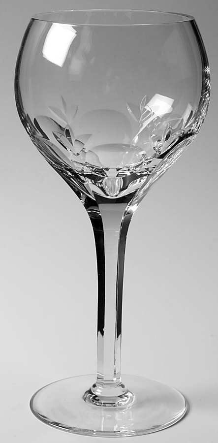 Valencia Water Goblet by Stourbridge-1