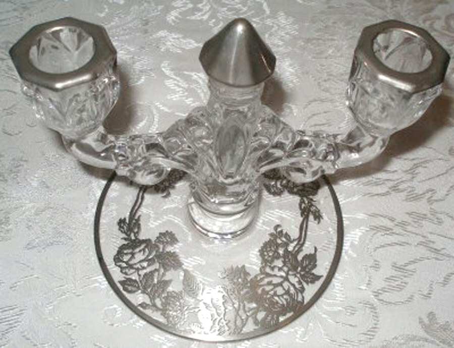 SCI9 Double Light Candlestick by Silver City-1