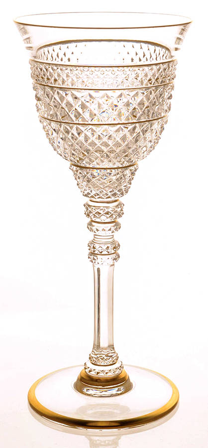 Extravagance Gold Water Goblet by St Louis-1