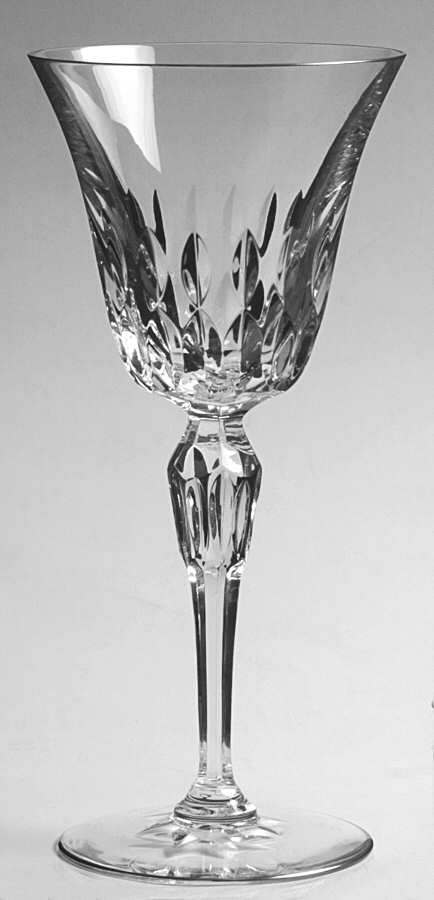Stella (Platinum Trim) Water Goblet by St Louis-1