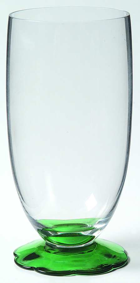 Lily Pad Stiegel Green 12 Oz Footed Tumbler by Seneca-1
