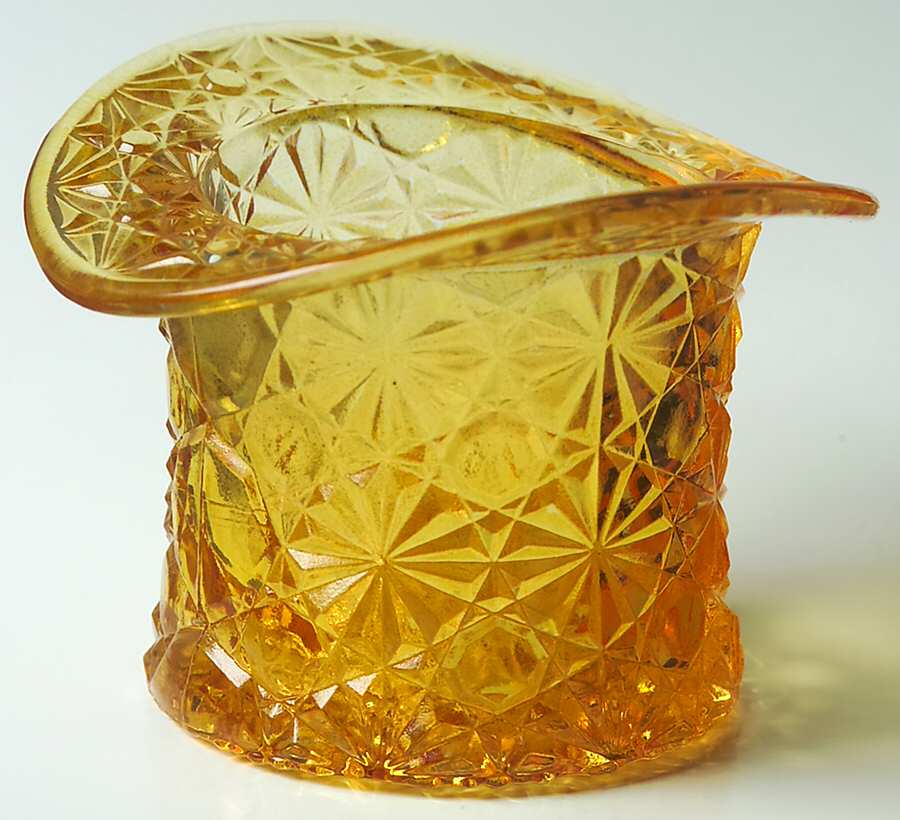 2371 (Various Colors) 3" Topper (Top Hat) by Indiana Glass-1
