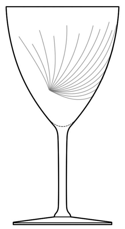 Sonata (#405t) Water Goblet by Seneca-1