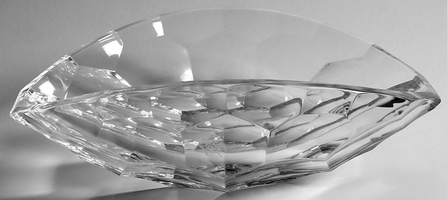 Tortoise 8" Oval Bowl by Steuben-1