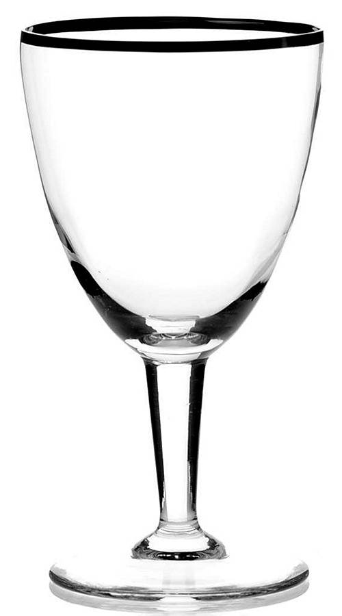 Silver Bell Wine Glass by Salad Master Crystal-1