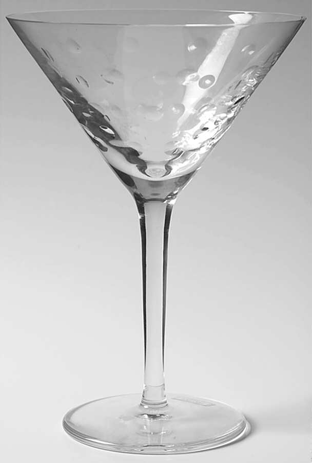 Perles Martini Glass by St Louis-1