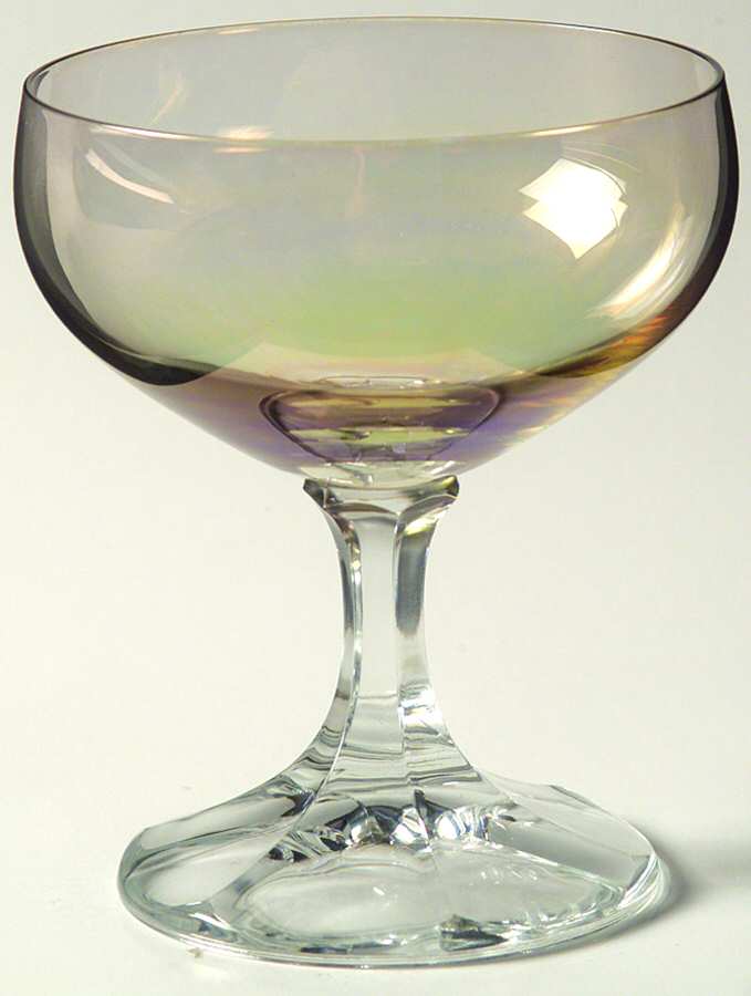 Neckar Green (Iridescent) Champagne/Tall Sherbet by Schott-Zwiesel-1