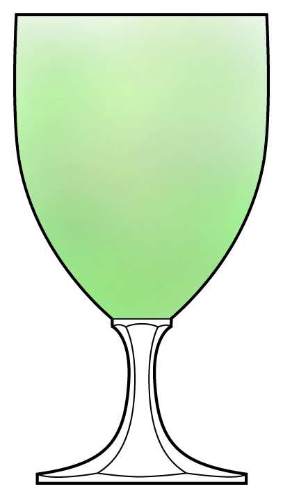 Neckar Green (Iridescent) Water Goblet by Schott-Zwiesel-1