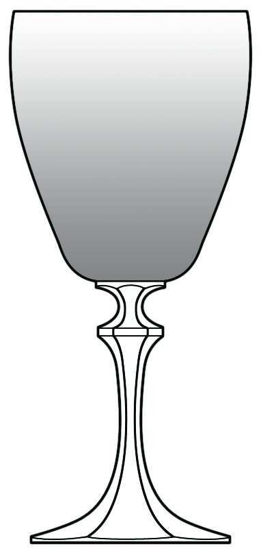 Contour Smoke Water Goblet by Schott-Zwiesel-1