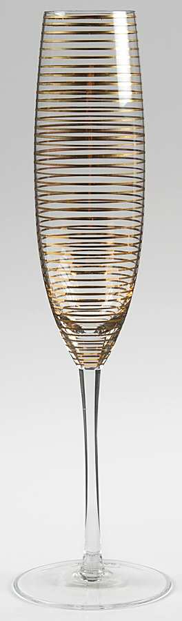 Echo Gold Fluted Champagne by Sasaki-1