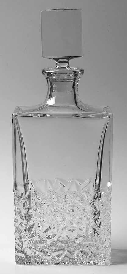 Ice Crystal Decanter & Stopper by Sasaki-1