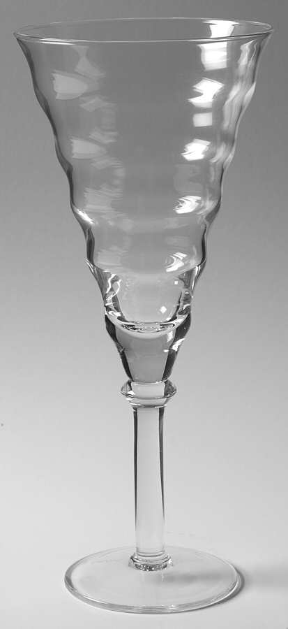 Hilite Water Goblet by Sasaki-1