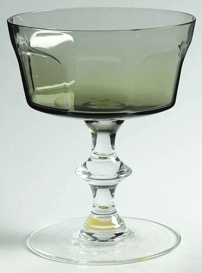 SAS38 (Smoke Bowl) Champagne/Tall Sherbet by Sasaki-1